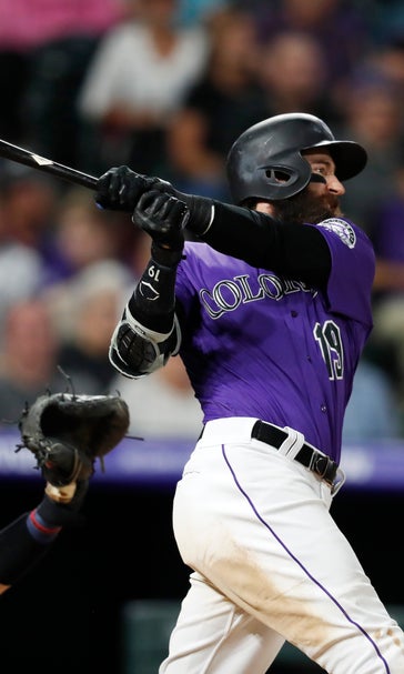 Blackmon hits 2 HRs, Gray Ks 10 as Rockies beat Padres 9-6